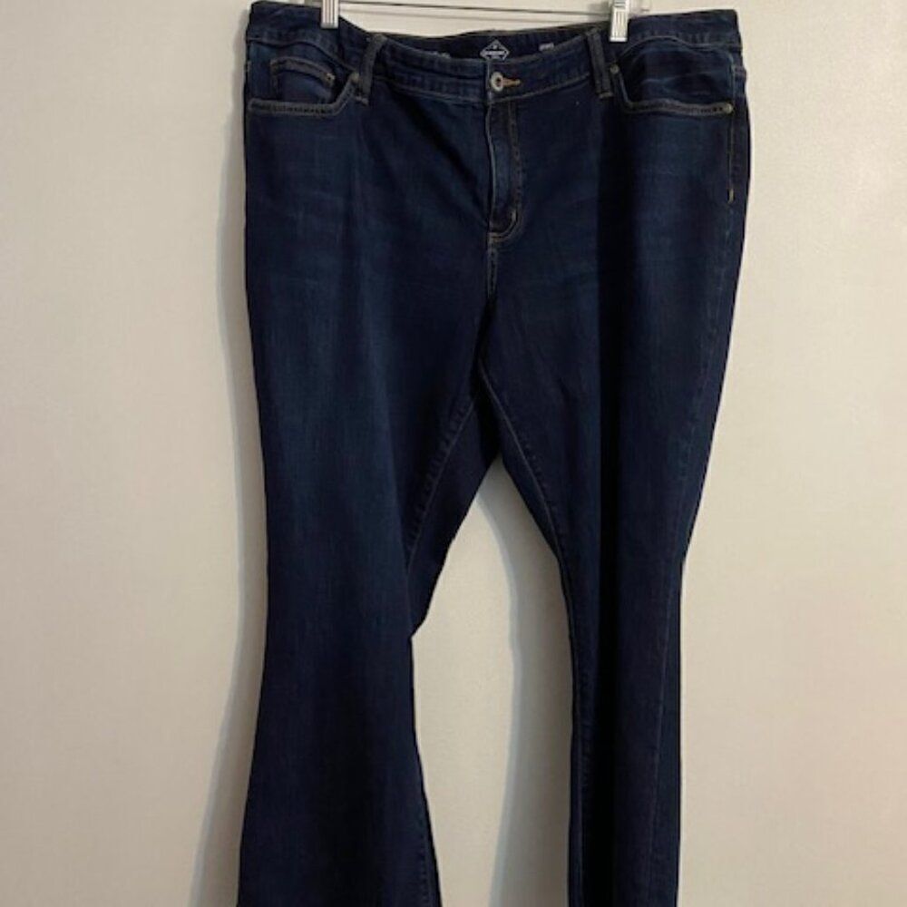 St. John's Bay 5 pocket Flare denim jeans, size 20WS